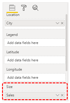 Map in Power BI (Add Sales)