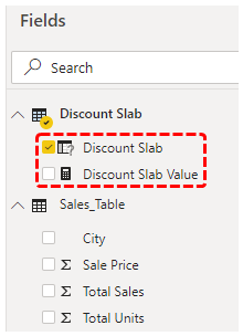 Power BI Parameters (Discount Slab)