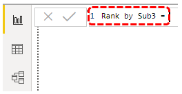 Power BI RANKX - New Column