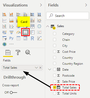 Power Bi Dax (Card)