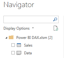 Power Bi Dax (Navigator)