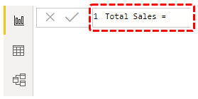 Power Bi Dax (Total Sales)