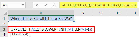 Sentence Case Example 5-1