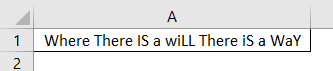 Sentence Case Example 5