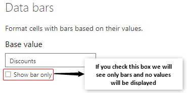 Show Bar Only