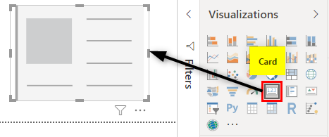 Power BI Visual #1 - Card