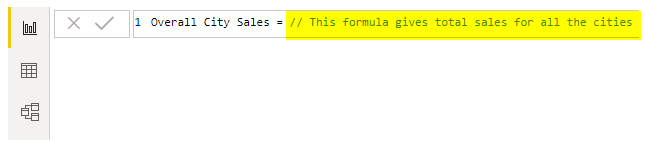 measure power bi (Overall City sales formula)