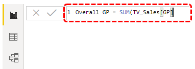 measure power bi (Overall Sales GP)