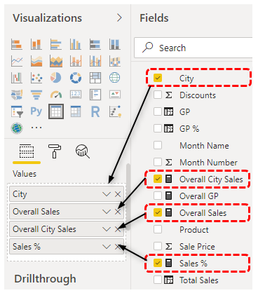 Drag & Drop in VAlues