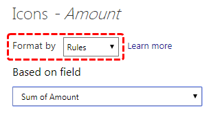 power bi icon (format by rules)