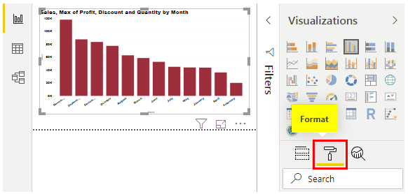 power bi tooltip (Report page)