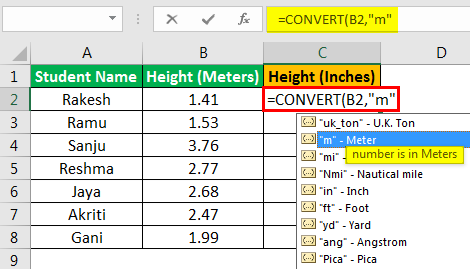 Convert Function - Example 2.3