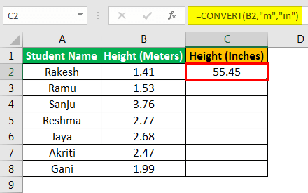 Convert Function - Example 2.5