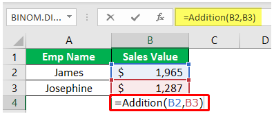 Custom Excel Function Example 1-6