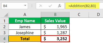 Custom Excel Function Example 1-7