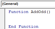 Add Odd Numbers Example 2-1