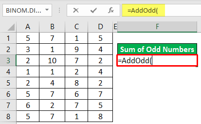 Add Odd Numbers Example 2-4