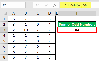 Add Odd Numbers Example 2-6
