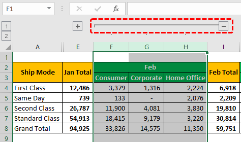 Group Data Example 1-6
