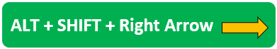 Group Data Shortcut Key