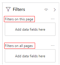 Filters Pane