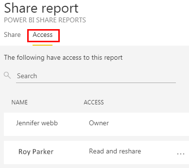 Access Option