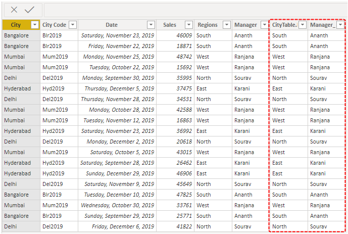 Power BI Vlookup (Final Table)