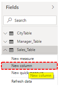 Power BI Vlookup (New column)