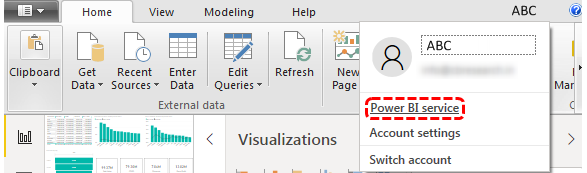 Power BI Services Login