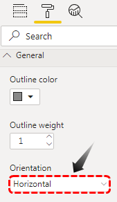 Slicers Power BI - Slicer Orientation