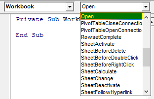 VBA Combo box Example 1-11
