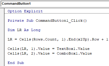 Submit button Example 1-26