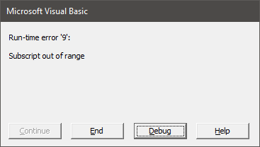 VBA on Error Resume Next Example 1.5