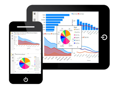mobile app in power bi features