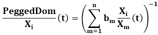 Currency Peg Formula