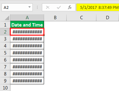 Formula Error - Example 9