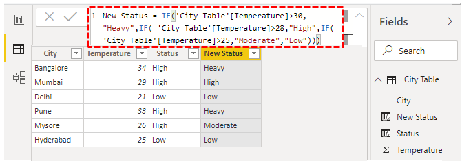 Power BI IF - IF Result 2.1