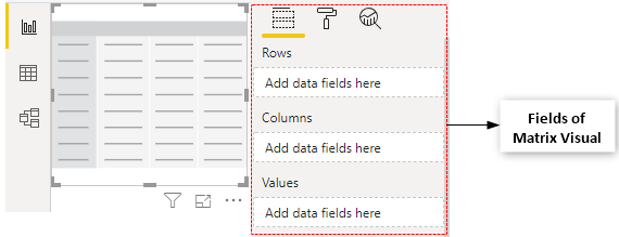 Power BI Matrix 1-1