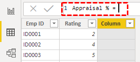 Power BI SWITCH - Example 1-3