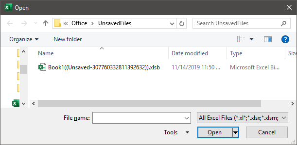 Recover Documents step 11