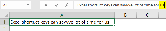 Edit cell shortcut (edit mode)