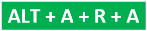 Shortcut to Update Pivot table