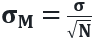 Standard Error Formula