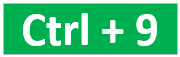 shortcut for hide Row