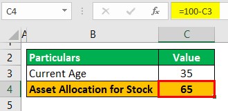 Asset Allocation Example 1