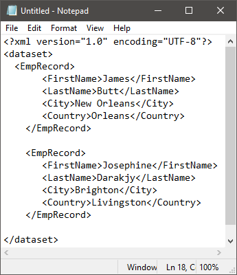 Excel open xml Example 1-1