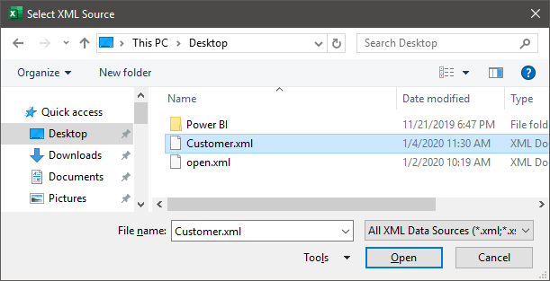 Excel open xml Example 1-6
