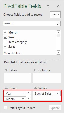 Example 1-6 (fields)