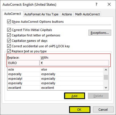 Using 'Replace' Method 1-5
