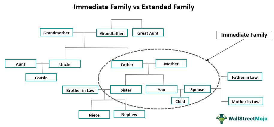 Immediate Family vs Extended Family